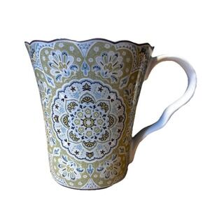 222 Fifth Mug Lyria Teal Porcelain